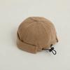 Cartoon Bear Brimless Hat Solid Color Kids Cap Korean Style Dome Beanie  Autumn Winter