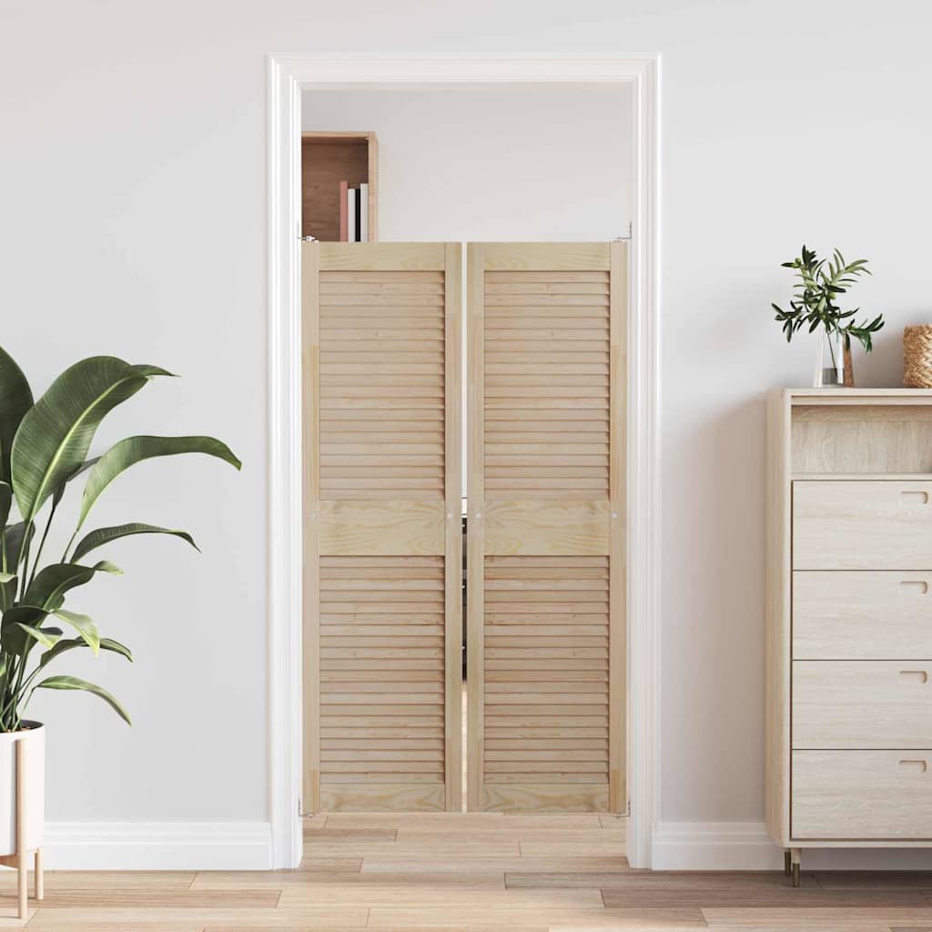 Cabinet Door with Door 2 Pcs Natural 140.5 X 2.1 X 39.5 Cm