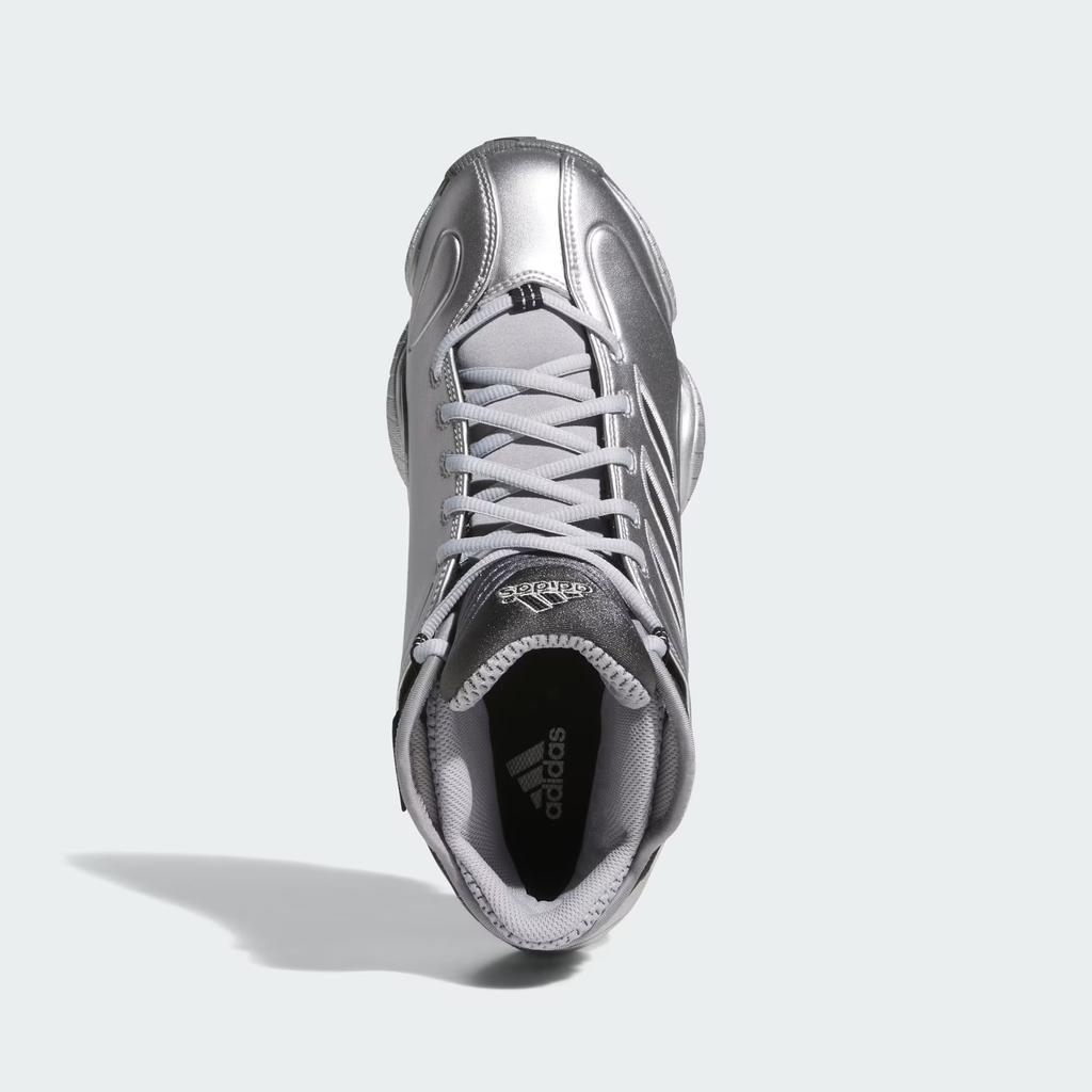 adidas Crazy 3 Silver Metallic Unisex Sneakers Grey Core-Black Halo-Silver JR9683