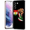 Phone Case For Samsung Galaxy S24 Ultra S23 FE S22 S20 S21 5G S10 S9 Plus S10E S8 Soft Silicone Clear Kurdistan Flag Cover