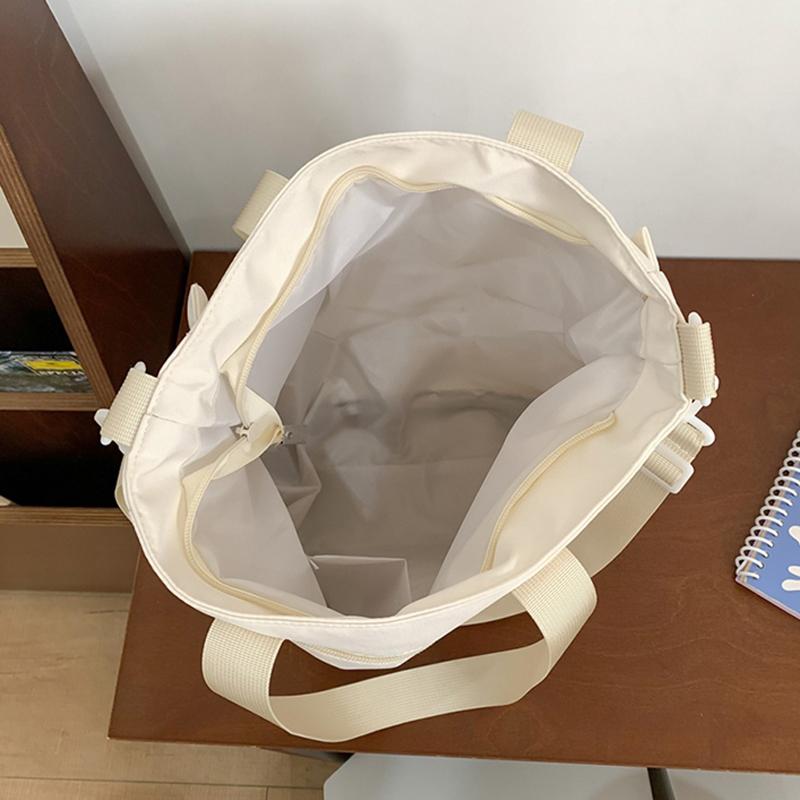 Průhledná taška přes rameno Studentská taška Crossbody Roztomilá dámská kabelka s velkou kapacitou