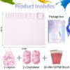 Popular Suction Cup Reusable Silicone Drawing Pad Mat with Cup Art Silicone Painting Mat Collection High Quality Practical Daily Use
