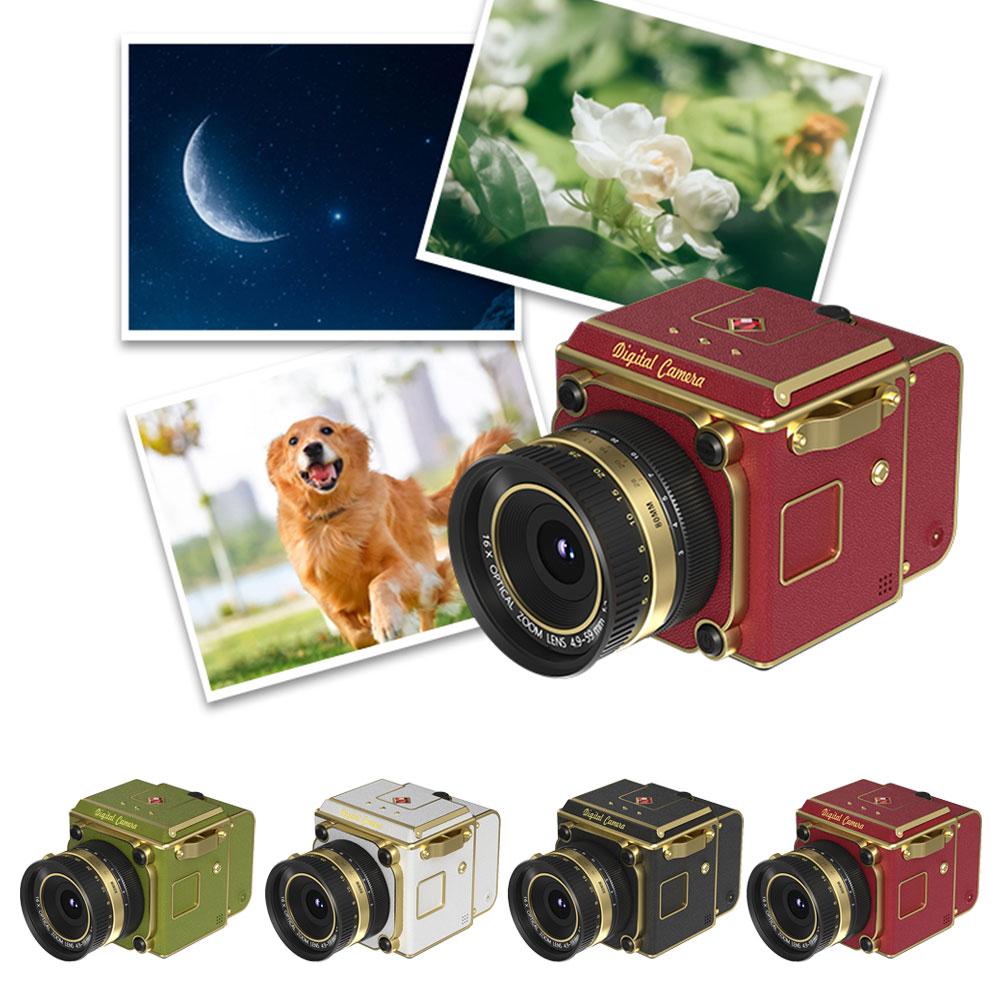 Retro 4K High-definition Dual Lens Reflective CCD Camera Lightweight And Portable With 26.4 Million Ultra High Definition Pixels