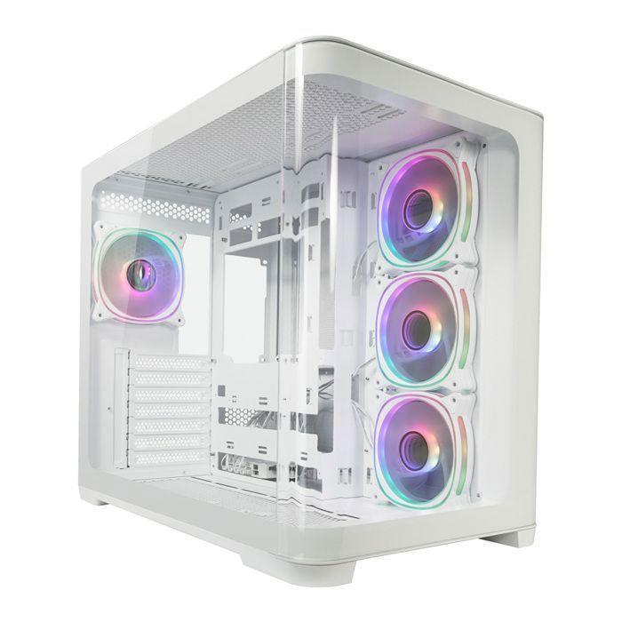 Boîtier PC - LC-Power Gaming 8001W Pro-Storm Light