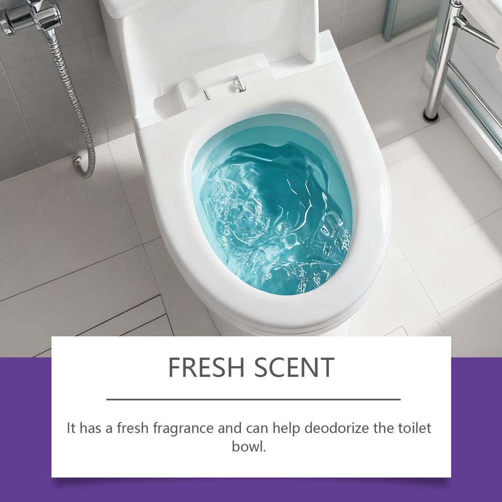 Powder-based Toilet Cleaner Powerfully Yellowing And Scale, Deeply Penetrates Glaze Surface, And Protects Household Use.