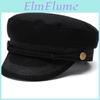 Men Large Size Fitted Navy Cap Small Size Felt Flat Cap Women Winter Wool Military Cap 5254cm 5556cm 5758cm 5960cm 6162cm