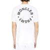 Moncler X Frgmt Collaboration Ss23 Logo Short Sleeve T-Shirt Unisex Tops White I209U8C00002M3265001