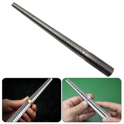 Mehrzweck-Ringgrößen-Einstellwerkzeug aus Edelstahl, Dorn-Set, Werkzeugset zur Schmuckherstellung zum Ändern der Ringgröße