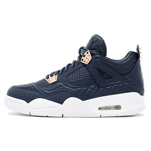 Air Jordan 4 Retro PRM `Obsidian`