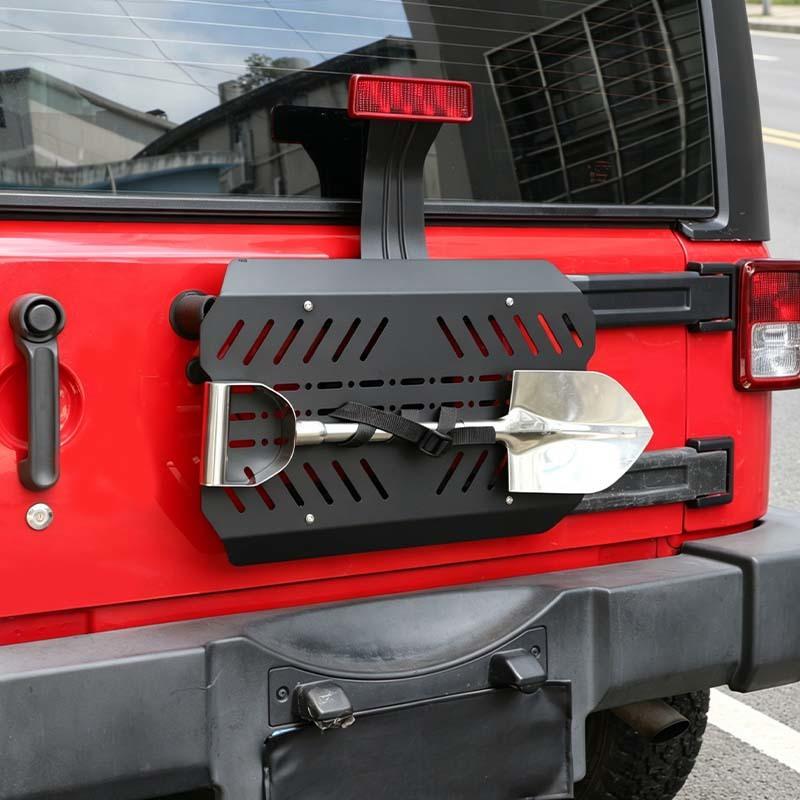 Car Metal Tailgate Expansion Bracket Shelf Fit For Jeep Wrangler JK 2007-2017 Car Exterior Accessories