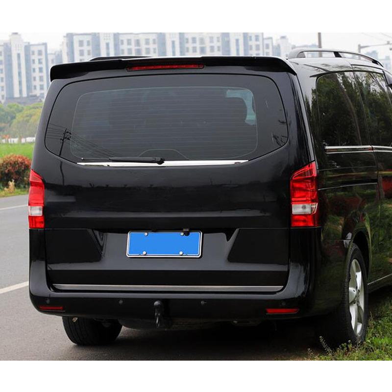 For Benz Vito W447 2016 2017 2018 Car Rear Window Pillar Post Cover Decoration Glass Exterior Accessories