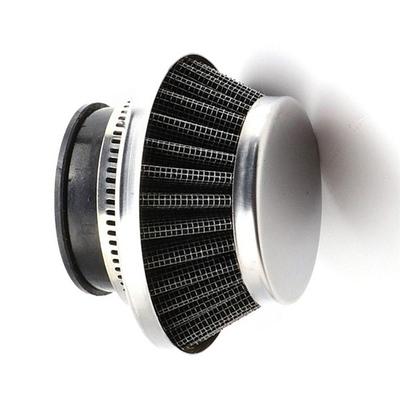 For 47/49Cc Pocket Bike MINI Dirt Bike 44Mm Motorcycle Air Filter For Carburetor Cleaner Silver