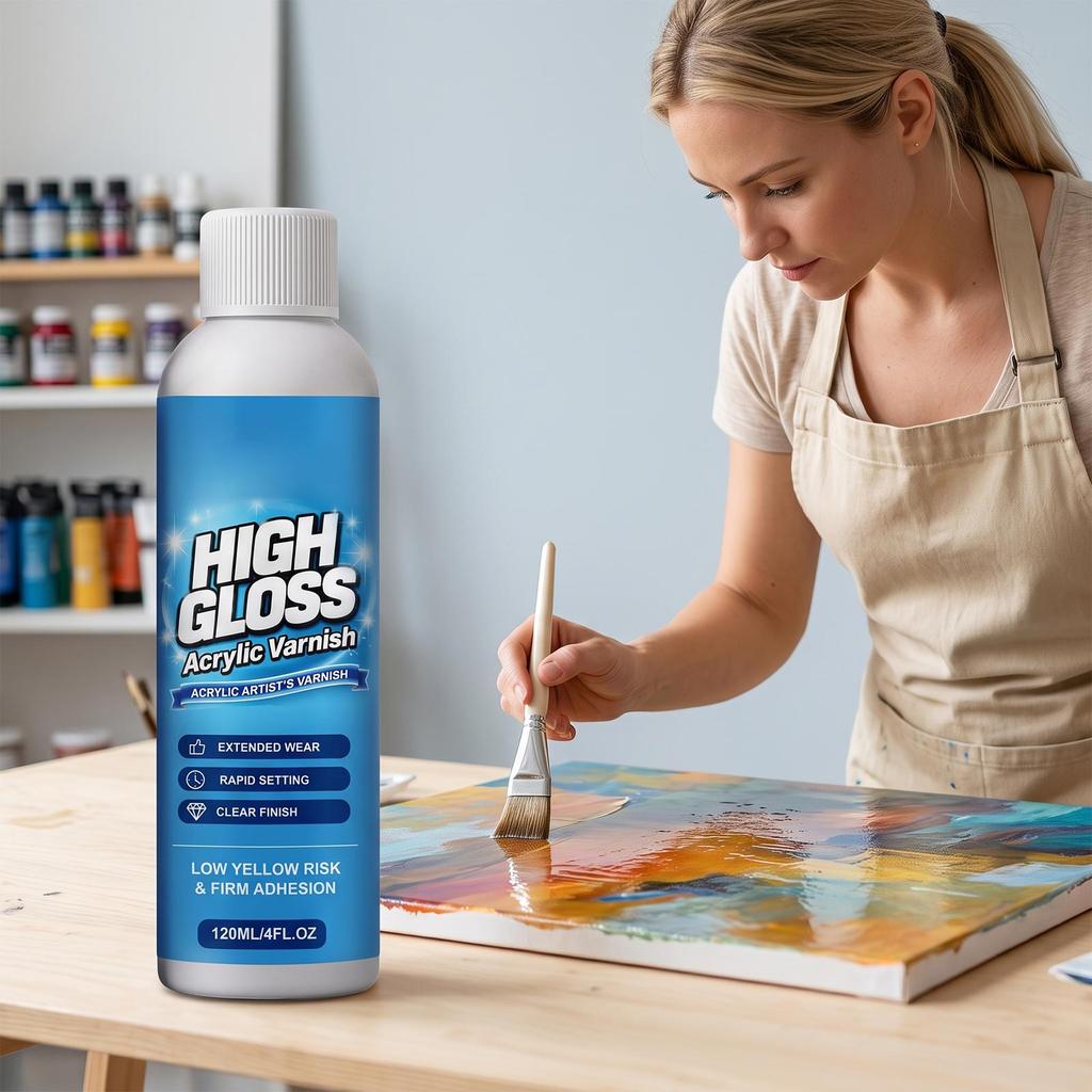 Allzweck-Reinigungstuch für Haus und Küche Hochglanz Acryllack, Klare glänzende Kunstversiegelung