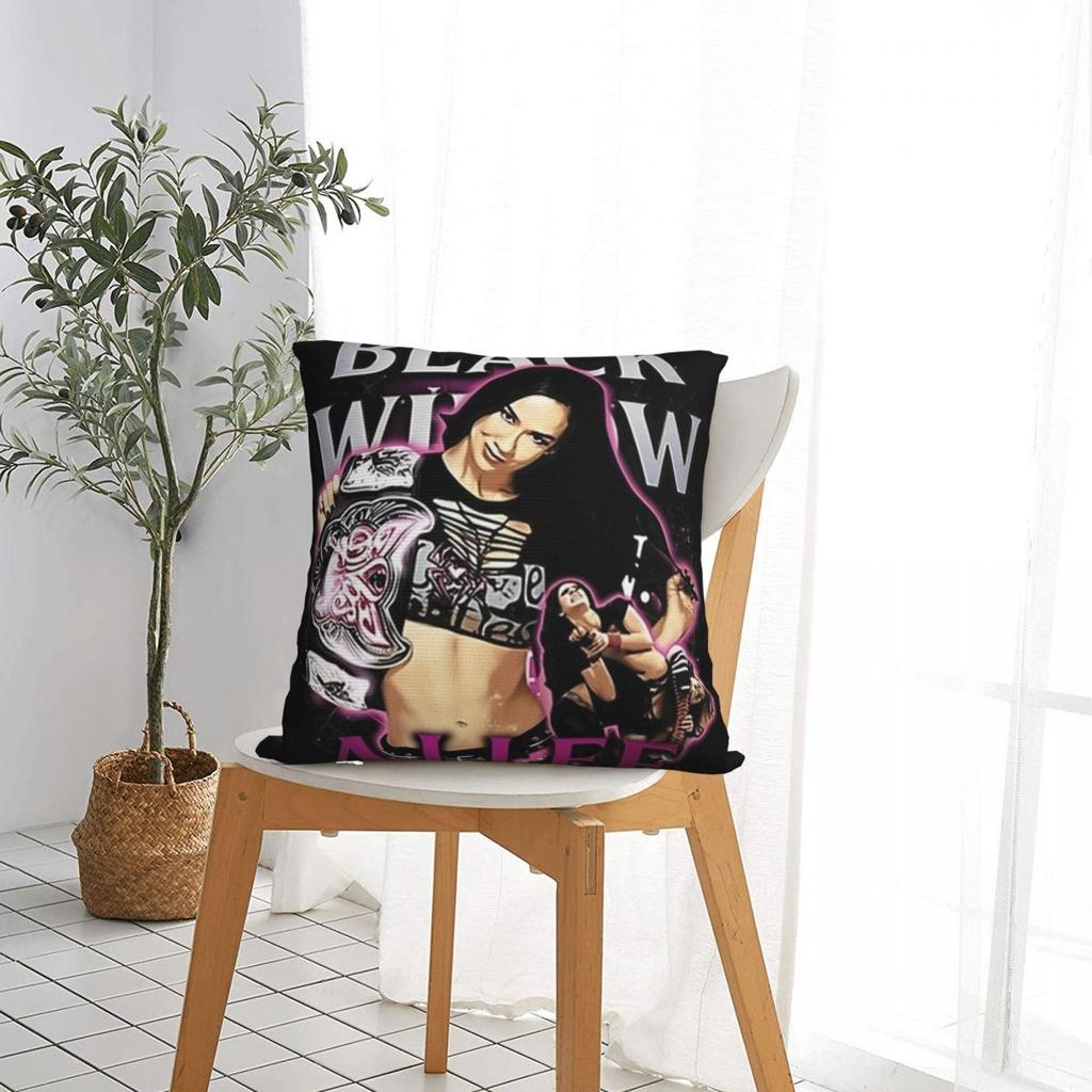 Aj Lee Black Widow Pillowcase Polyester Cushion Cover Decoration Throw Pillow Case Cover Home Wholesale 40X40cm