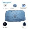 Car Sunshade Windshield Umbrella Car Front Sun Shade Parasol Foldable Protection Car Seat Heat Insulation Car Accessories