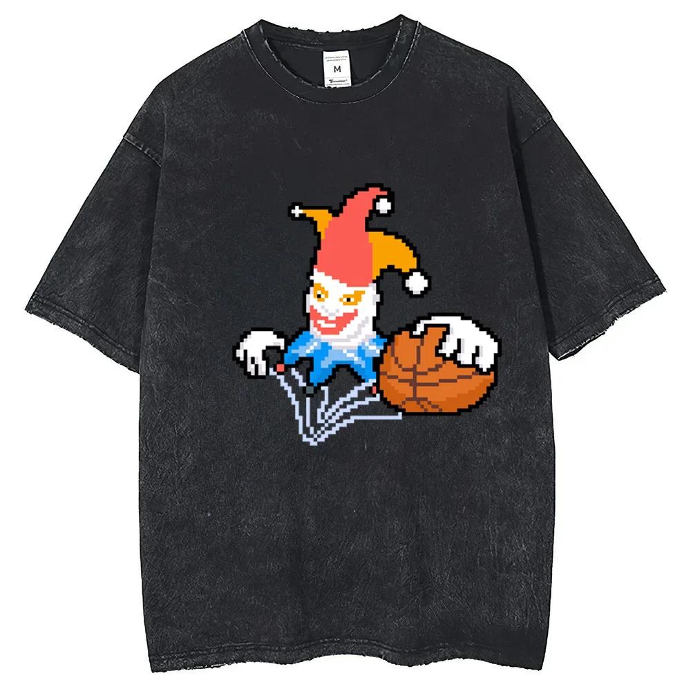 Balatro Hra Karty Žolík Doplňky Harajuku Prané Košile Vintage Trička Harajuku Vtipné Streetwear Krátký Rukáv Grafická Trička