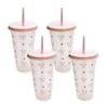 1/4/6Pcs  24oz/700ml With Lids Sippy Summer Sippy Cup Large Capacity Water Cup Drinking Kettle
