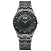 CITIZEN Armbanduhren KOLLEKTION AR3017-58E (Dünn 4,8 mm Lichtbetriebenes Eco-Drive Komplett Schwarz) Herren Nachtfarbe Edition Wasserdicht Business Schwarz Solar