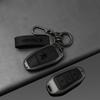 Zinc Alloy Leather Car Smart Key Case Shell Cover O Protector Fob for Peugeot 308 408 508 2008 3008 4008 5008 Keychain Accessories