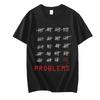 Sommer Bequemes Atmungsaktives Shirt 99 Probleme Schwarz Klassisches T-Shirt Herren Street Casual T-Shirt Locker Kurzarm T-Shirts