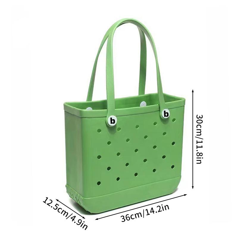 EVA Strand Bogg Tas Waterdichte Zomer Opbergmand voor Buiten Reizen Picknicktas Dames Shopping Tote Bag Rubber Handtas