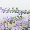 Simulated Lavender Plastic Pastoral Design Simulated Flower Branch Lavender for Home 12 Branches