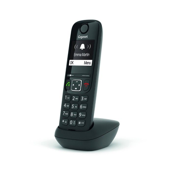 Téléphone sans fil - GIGASET - Gigaset As690hx - Noir - DECT - Mains libres