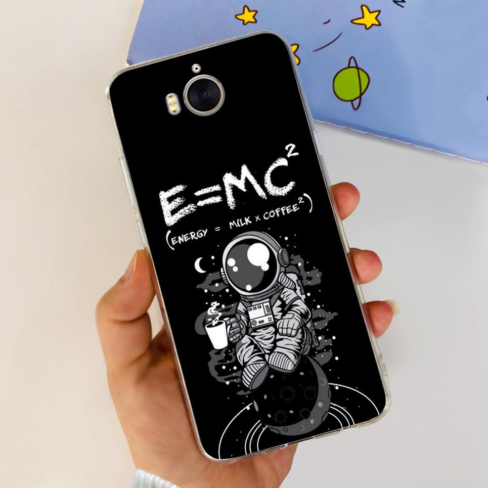 For Huawei Y5 2017 2018 2019 Case Back Cover Huawei Y5 Prime Lite 2018 Cartoon Cool Style Animals Girly Soft TPU Silicone Bumper