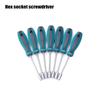 3-6mm Metal Screwdriver Hex Key Socket Screwdriver Socket Screwdriver Hand Hex Nut Key Hexagonal Screw Driver Repair-Tools