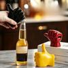 Magnetic Thumbs-Up Refrigerator Magnet Effortless Beer Bottle Cap Remover Desk Ornament  Party