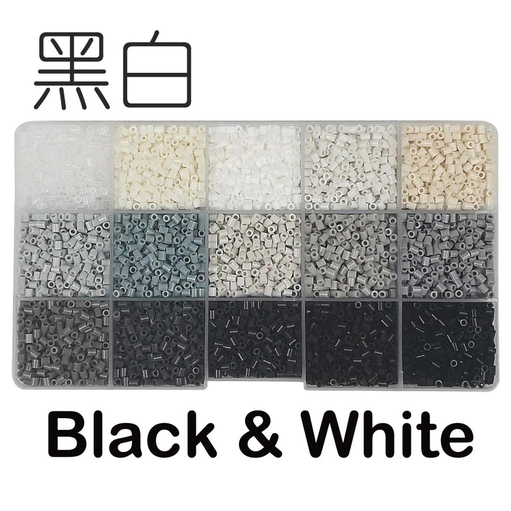 Non-Toxic Yantjouet 15Color 2.6Mm Mini Beads Color Set 650Pcs Hama Beads Puzzle Toy Gift For Child Diy Iron Beads For Kid Children Gift