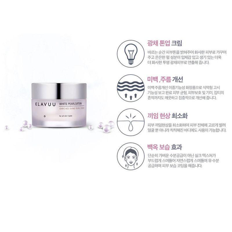 Klavuu White Pearlsation Enriched Divine Pearl Cream 50ml
