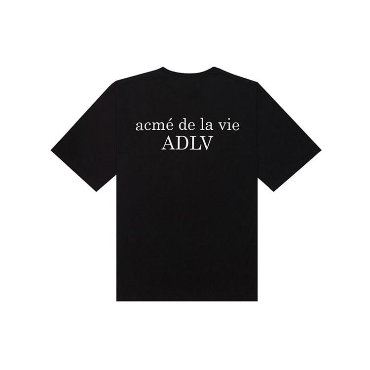 Acme De La Vie/ADLV T-Shirt Unisex Schwarz ADLV-19SS-SSBLN2-BLK