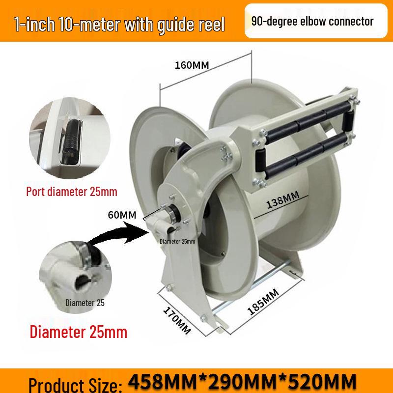 Vehicle-Mounted Automatic Oil Dispensing Hose Reel Winder