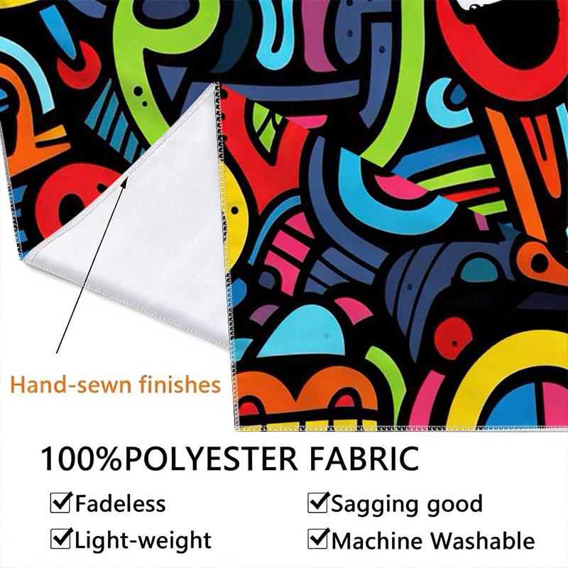 Fun colorful style Pattern Home Decor Tapestry, Wall Hanging, Decorative RV Wall Cloth.ZGT0914444