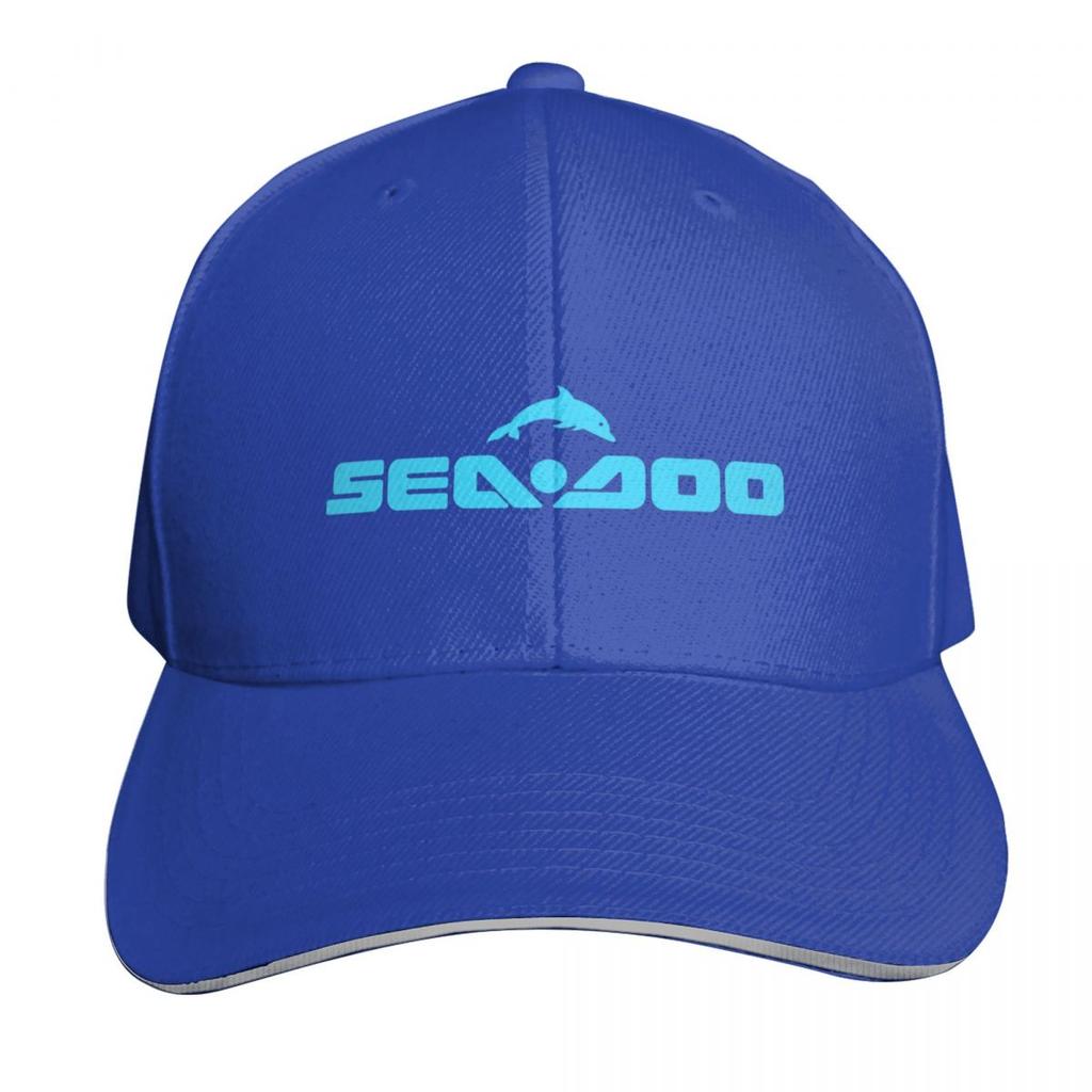 See Doo Watercraft Pontoon Jetski Boats Baseball Cap sun hat Beach Outing cute Icon Boy Child Womens