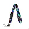 JDM Anime Lanyard: Durable Silk Woven Neck Strap for Phone and ID Badge Holders