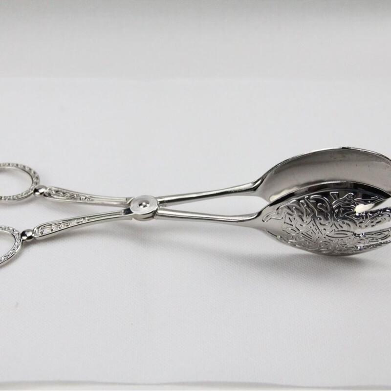 

Ретро металеві щипці для їжі в європейському стилі