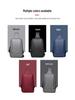 Men's Waterproof Oxford Crossbody Chest Bag - Casual Sling Bag with Large Capacity