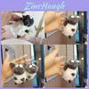 Adorable Sheep Plush Keychain Cartoon Animal Doll Cute Backpack Accessory