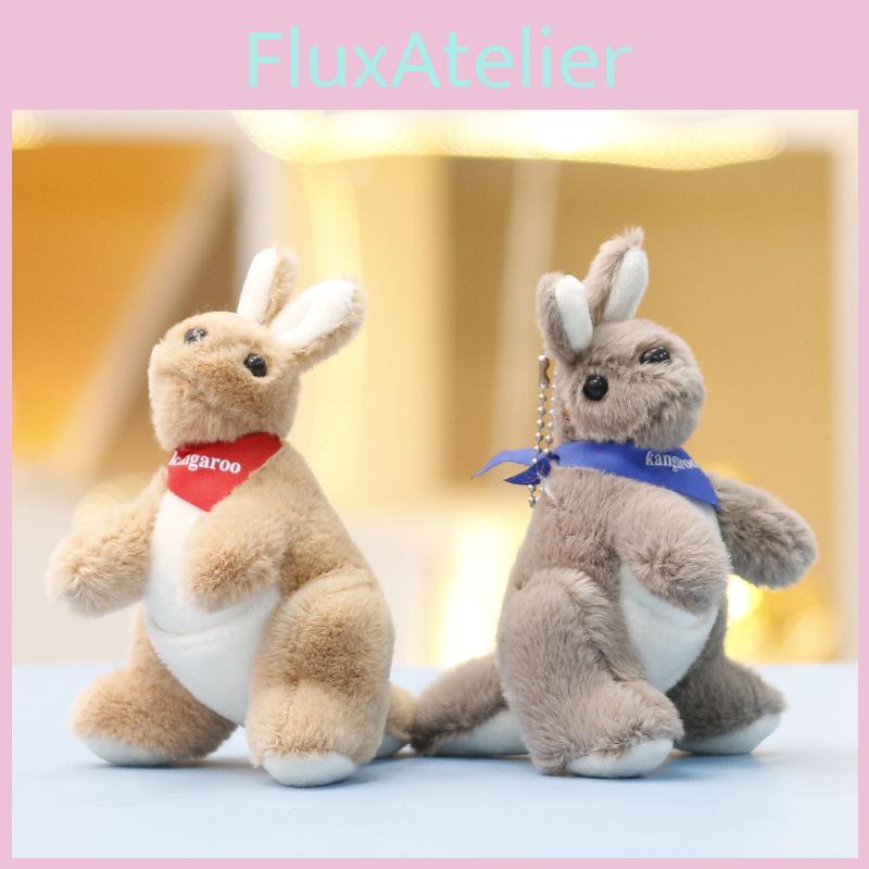 Kangaroo Soft Plush Key Holder Animal Cartoon Gift For Teens And Kids