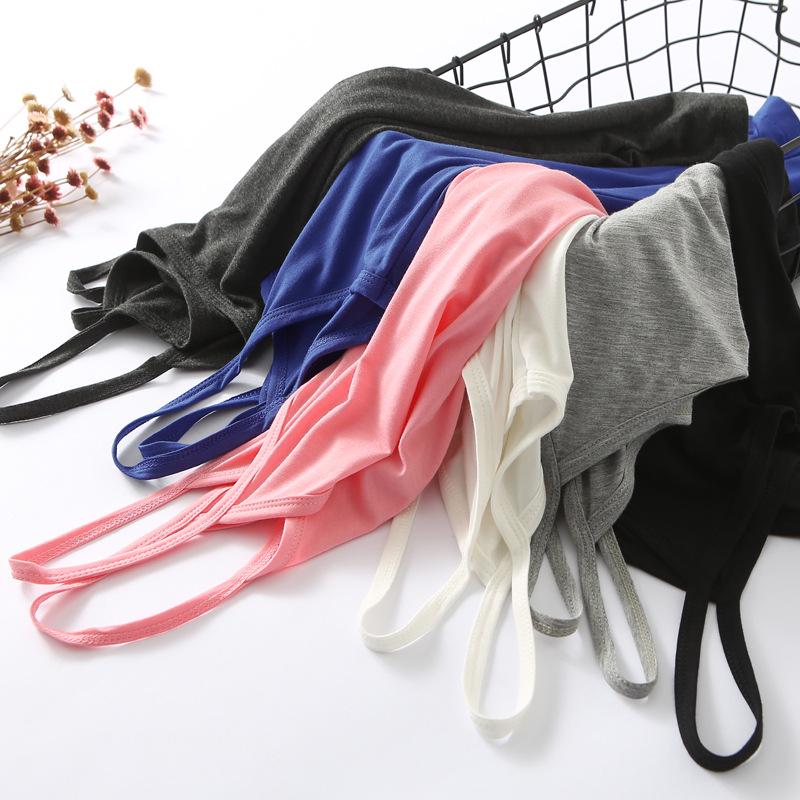 Lässige Damen-Tanktops mit schmaler Passform und dünnen Trägern, ärmelloses Leibchen, Rundhalsausschnitt, lockere Sommerkleidung, Unterhemd, Spaghettiträger, Basic-Unterhemden