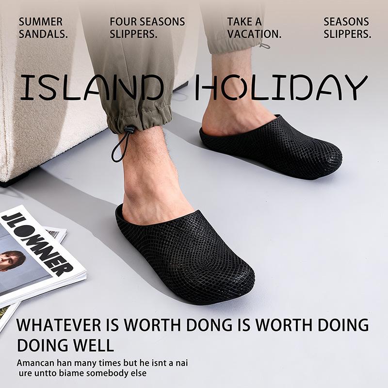 Breathable Clog Work Shoes for Men Summer Slip on Anti Slip Kitchen Safety Shoes Lightweight Indoor Outdoor Garden Clogs