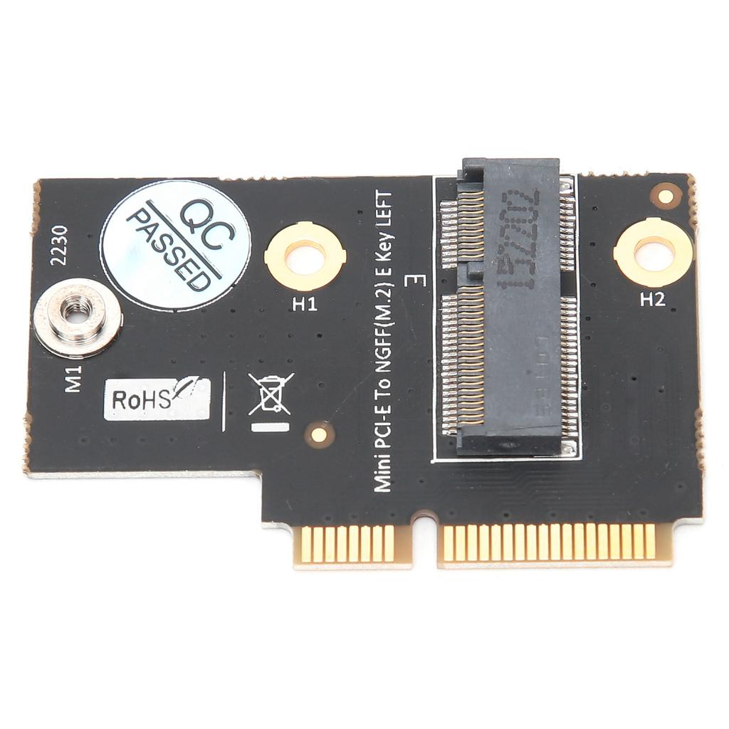 M.2 NGFF Key E to LowProfile Mini PCIE Adapter Converter Wifi for intel AX200 Lenovo Y510P