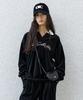 OIOI COLLECTION Velour Collar Sweatshirt [Black]