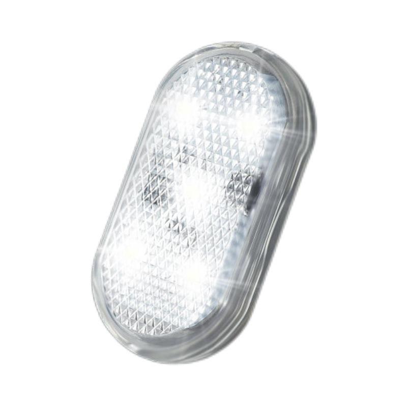 Door lighting LED sensor light Car door opening light USB charging welcome light Ground anti-collision warning Ambient light White light 1PCS