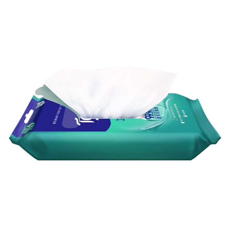 Vinda Alcohol-Free Baby Wet Wipes: 80 Individually Packaged Pure Water Wipes for Kitchen & Toilet Use