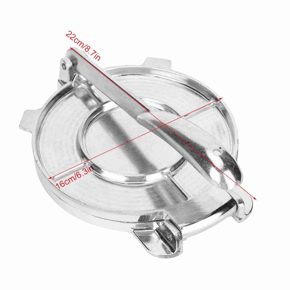 Pressa per Tortillas in Lega di Alluminio Strumento per Pressare Impasti e Pasticceria Appassionati di Cucina