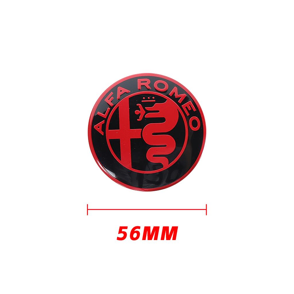 2026 Caldo Alfa Romeo 4pz 56mm Emblema Ruota Auto Alfa Romeo Decorazione Tappo Mozzo Modificato Per Alfa Romeo 159 Giulietta 147 156 Giuli
