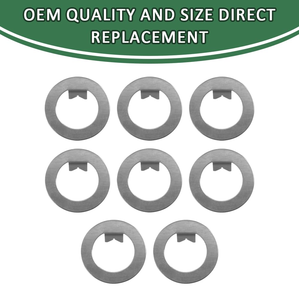 

8 Pack 1 Tang Spindle Washer for Spindle Tang Washer 2k to 7k EZ Lube Axles 3,500-7,000 lb